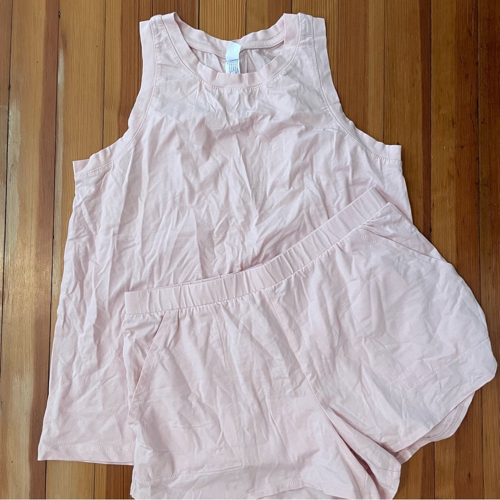 Stars Above Light Pink Sleepwear Set